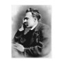 Description Portrait of Friedrich Nietzsche, 1882; Postcard