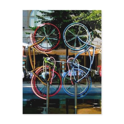 Description Robert Rauschenberg Riding Bikes , Obj by rahulbiswas