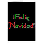 Deseo de Feliz Navidad Greeting Card