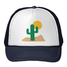 Desert cactus hats