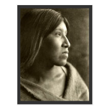 Desert Cahuilla Woman Postcard