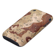 Desert Camouflage Tough iPhone 3 Cases