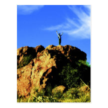 Desert Climber Postcard