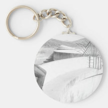 Desert Dam Picture Key Chain