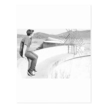 Desert Dam Picture Postcard