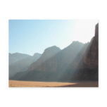 Desert dawn postcard