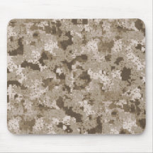 Desert Digital Camouflage Mousepad