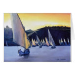 "Desert Ferries" Sailboat Watercolor Greeting Cards