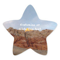 Desert Floor to Ceiling; Customizable Stickers