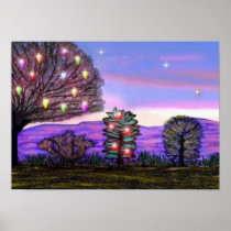 Desert Holiday Sunset Print