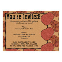 Desert, invitation