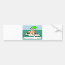 desert isle no paparazzi bumper stickers