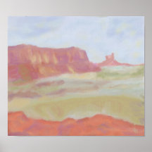 Desert Landscape, Poster