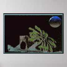 Desert Palm Posters