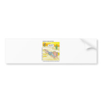 Desert Pizza Funny Mugs, Tees, Cards, & Gifts Bumper Sticker