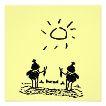 Desert Riders Personalized Invitation