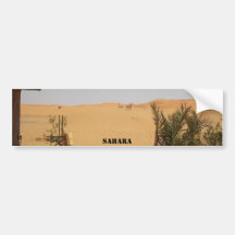 desert, Sahara Bumper Stickers