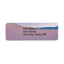 Desert Sands at Sunrise Return Address Labels