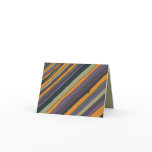 Desert Stripes Custom Notecard