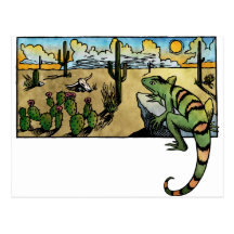 Desert Sunrise Postcard