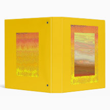 Desert Sunset 3 Ring Binders