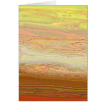 Desert Sunset Card
