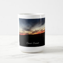 Desert Sunset Coffee Mugs