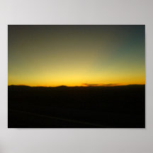 Desert Sunset Posters