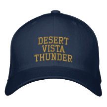 Desert Vista Thunder Embroidered Hats