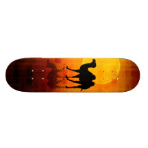 Desert Walk by Gery Sher Skate Board Decks
