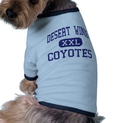 Desert Winds - Coyotes - High - Lancaster Dog Tee by customteamsportswear
