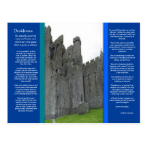 DESIDERATA Casle Rock Postcard