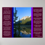 DESIDERATA Snow Peak Mountain Posters