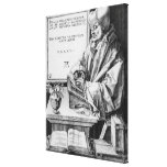 Desiderius Erasmus  of Rotterdam, 1526 Canvas Print
