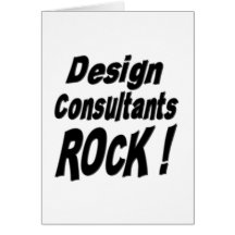 Design Consultants Rock! Greeting Card