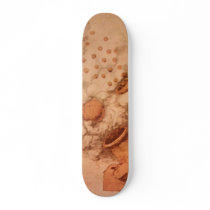 Design for a cannon skate board deck