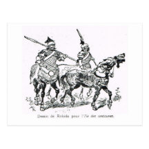 Design for Island of the Centaurs Post Cards