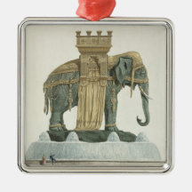 Design for the Elephant Fountain Ornament