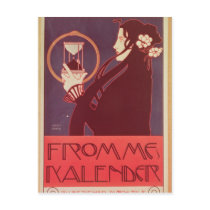 Design for the Frommes Calendar Postcard