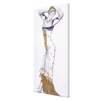 Design from A Fantasy of Modern Costume, 1912 (col canvas prints