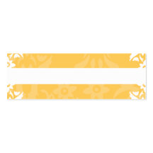 Design No.1 Place Card - APRICOT Business Card Template