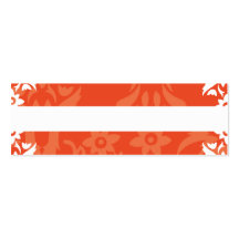 Design No.1 Place Card -MANDARIN Business Card Templates