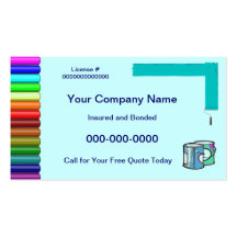 Design/Painter Business Card
