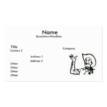 Design your own card business card template