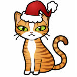 Design Your Own Cartoon Cat (Christmas) Photo Cutout