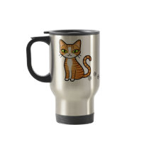 Design Your Own Cartoon Cat Coffee Mug