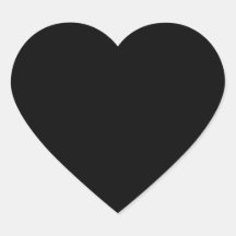Design Your Own - Create Your Own Gift Heart Stickers