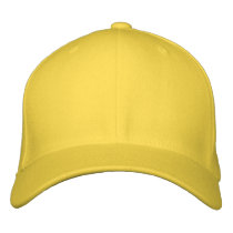 Design Your Own Embroidered Cap - Lemon