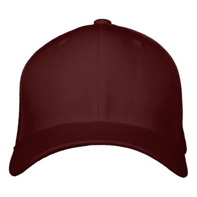 Design Your Own Embroidered Cap - Maroon Embroidered Hats