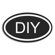 Design Your Own Euro Style Oval Sticker